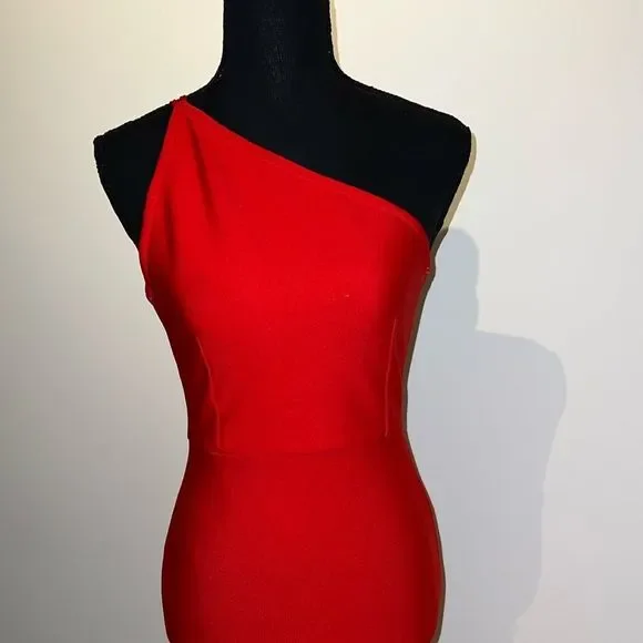 NWT One shoulder bandage dress - Picture 4 of 4